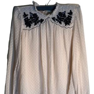 Zara Long Sleeve Blouse